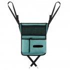 Multi-functional Car Net Pocket Handbag Holder Large Capacity Central Control Pet Kids Barrier Water Cup Storage Bag blue