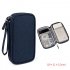 Multi functional Digital Accessories Storage Bag Waterproof Portable Organizers Pouch For Cable U Disk Power Bank pink