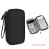 Multi functional Digital Accessories Storage Bag Waterproof Portable Organizers Pouch For Cable U Disk Power Bank pink