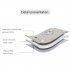 Multi functional Digital Accessories Storage Bag Waterproof Portable Organizers Pouch For Cable U Disk Power Bank navy blue