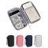 Multi functional Digital Accessories Storage Bag Waterproof Portable Organizers Pouch For Cable U Disk Power Bank pink