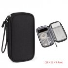 Multi-functional Digital Accessories Storage Bag Waterproof Portable Organizers Pouch For Cable U Disk Power Bank black