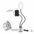 Multi functional Fill Light Beauty Mobile Phone Holder Self timer Live Artifact Live Performances Silver