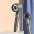 Multi functional Massage Shower  3 Water Release Modes And Scalp Massage Functions  Skin Beauty Bathing Shower  High Pressure Shower Head  Bathroom Accessories 