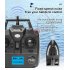 Multi functional RC Bait Boat 500m Remote Control Distance High Power Low Battery Reminder Fishing Boat EU Plug