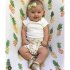Multifunctinal Infant Double Layer Muslin Swaddle Bath Towel Hedgehog 120 120cm