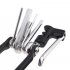 Multifunction Bicycle Repairing Set Carbon Steel Bike Repair Kit Wrench Screwdriver Chain black