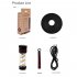 Multifunction Camping Lights USB Charging Tent Lamp LED Flashlight Hanging Lantern Emergency Lights Black