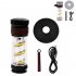 Multifunction Camping Lights USB Charging Tent Lamp LED Flashlight Hanging Lantern Emergency Lights Black