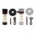 Multifunction Camping Lights USB Charging Tent Lamp LED Flashlight Hanging Lantern Emergency Lights Titanium Color