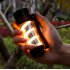 Multifunction Camping Lights USB Charging Tent Lamp LED Flashlight Hanging Lantern Emergency Lights Titanium Color