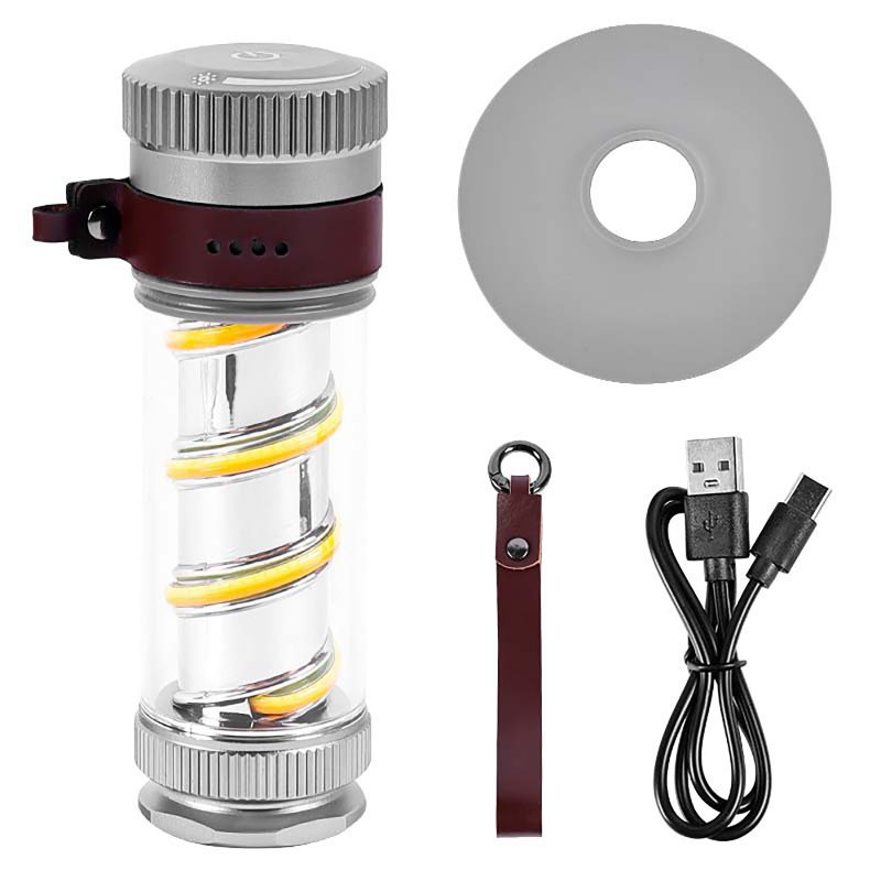 Multifunction Camping Lights USB Charging Tent Lamp Flashlight Emergency Lights