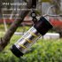 Multifunction Camping Lights USB Charging Tent Lamp LED Flashlight Hanging Lantern Emergency Lights Titanium Color