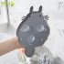 Multifunction Cute Cartoon Toothbrush Holder with Suction Cup for Bathroom Bathroom Gadget light grey 15 1   5 4   24 4cm