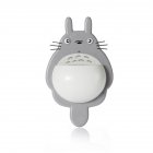Multifunction Cute Cartoon Toothbrush Holder with Suction Cup for Bathroom Bathroom Gadget light grey 15 1   5 4   24 4cm