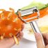 Multifunction Dual Fruit Vegetable Peeler Stainless Steel Potato Carrot Grater Planing Kitchen Tool As shown