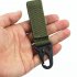 Multifunction Fashion Key Chain Key Ring Clip Buckle Holder ArmyGreen 11cm