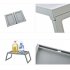 Multifunction Folding Lazy Laptop Desk for Student Dormitory Bed Study gray 68 35 8 27 5cm