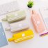 Multifunction Large Capacity Double Layer Zipper Pencil Case for School Stationery Pink