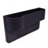 Multifunction Leather Storage Box for Car Seat Side Gap Leather beige Main driver