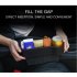 Multifunction Leather Storage Box for Car Seat Side Gap Leather red Main driver