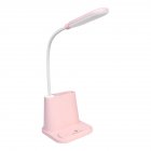 Multifunction Led Desk  Lamp Eye caring Desktop Lamp With Fan For Student Study Pink table lamp