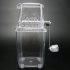 Multifunction Manual Mini Home Transparent Ice Crusher Shaver Kitchen Tool Transparent