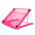 Multifunction Mesh Ventilated Adjustable Laptop Stand Pink