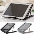 Multifunction Mesh Ventilated Adjustable Laptop Stand Pink