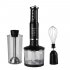 Multifunction Mini Handheld Electric Whisk Mixer Egg Cream Stirrer Beaters Infants Complementary Food black