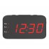 Multifunction Mirror Alarm Clock LED Mirror Snooze Wireless thermometer Table Clock blue
