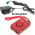 Multifunction Outdoor Ultrasonic Dog Repeller Anti theft Alarm LED Flashlight Random Color European regulations