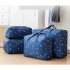 Multifunction Oxford Cloth Storage Bag with Handles for Cabinet Luggage Clothes Organize dark blue fish XL 60 50 25cm