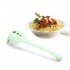 Multifunction Pasta Noodle Spoon Pasta Scoop Colander Kitchen Gadget green