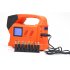 Multifunction Portable Car Emergency Jump Starter and Powerbank with LED Light has a 10000mAh Capacity and emits 180 Lumens
