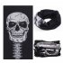 Multifunction Seamless Skull Pattern Magic Riding Mask Warm Scarf  Halloween Props 109  25 50CM or so