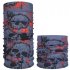 Multifunction Seamless Skull Pattern Magic Riding Mask Warm Scarf  Halloween Props 196  25 50CM or so