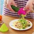 Multifunction Spiral  Cutter Manual Peeler For Potato Carrot Radish Kitchen Tools Accessories Rose Red 6 5 5 5