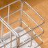 Multifunction Stainless Steel Sponge Holder Sink Drain Shelf Storage Organizer Rack white