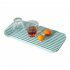 Multifunction Storage Shelving Rack Drain Board Kitchen Tools for Bowl Cup blue