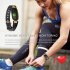 Multifunction Waterproof Fitness Tracker Smart Bracelet Watch Heart Rate Monitor Wristband  Golden