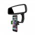 Multifunctional 360 Degree Rotate Phone  Holder Car Rearview Mirror Suspension For Smartphone Gps Car green