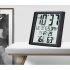 Multifunctional Alarm Clock Digital Large Screen Display Electronic Clock with Temperature and Humidity Meter black TS 8608
