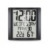 Multifunctional Alarm Clock Digital Large Screen Display Electronic Clock with Temperature and Humidity Meter black TS 8608