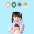 Multifunctional Cartoon  Watch Leafless Fan Usb Charging Wrist Mini Fan For Children Cute rabbit