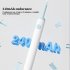 Multifunctional Ear Cleaner Smart Visual Earwax Removal With Gyroscope 3MP Pixel Camera Silicone Tip WiFi Connection black
