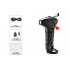 Multifunctional Emergency Hammer with built in Radio  Seat Belt Cutter  Hand Cranked Lamp and Siren   Keep this tool in your car to guarantee your safety