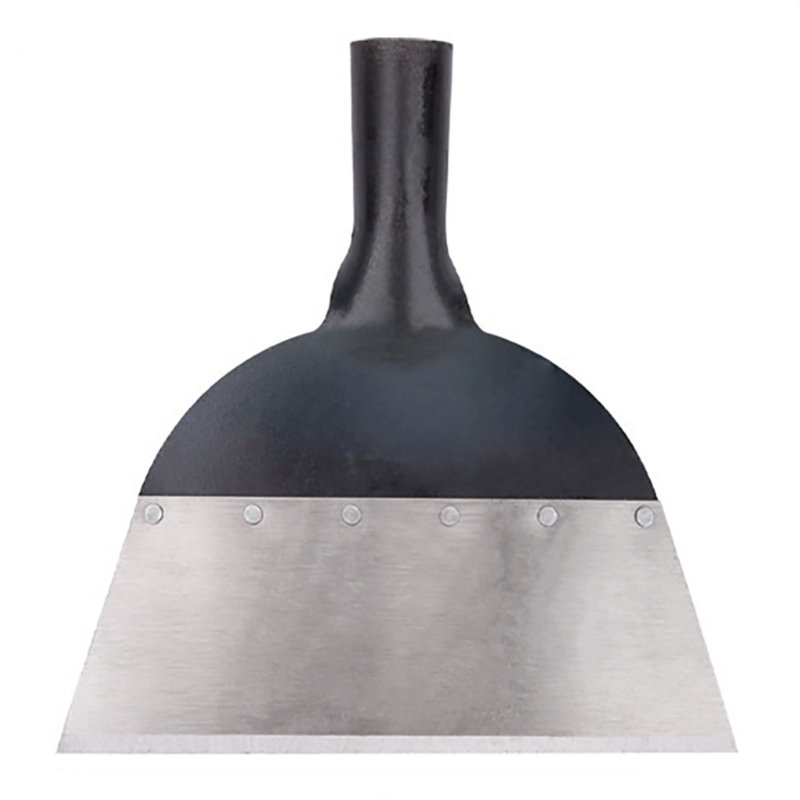 Multifunctional Garden Spade Shovel Heavy Duty High Carbon Steel Flat Shovel Garden Tool For Digging Lawn Edging And Weed Removal push shovel (medium size)