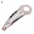 Multifunctional Hair Clip Pin Stainless Steel Outdoor Self defense Tool Gadgets Silver
