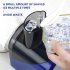 Multifunctional Ice Crusher USB Rechargeable Double Blade Electric Ice Maker Home Mini Ice Shavers Chopper Blue